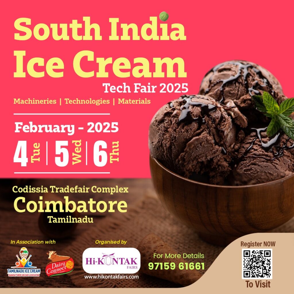 ICE CREAM & DAIRY EXPO 2025 SET TO BOOST BUSINESS IN SOUTH INDIA