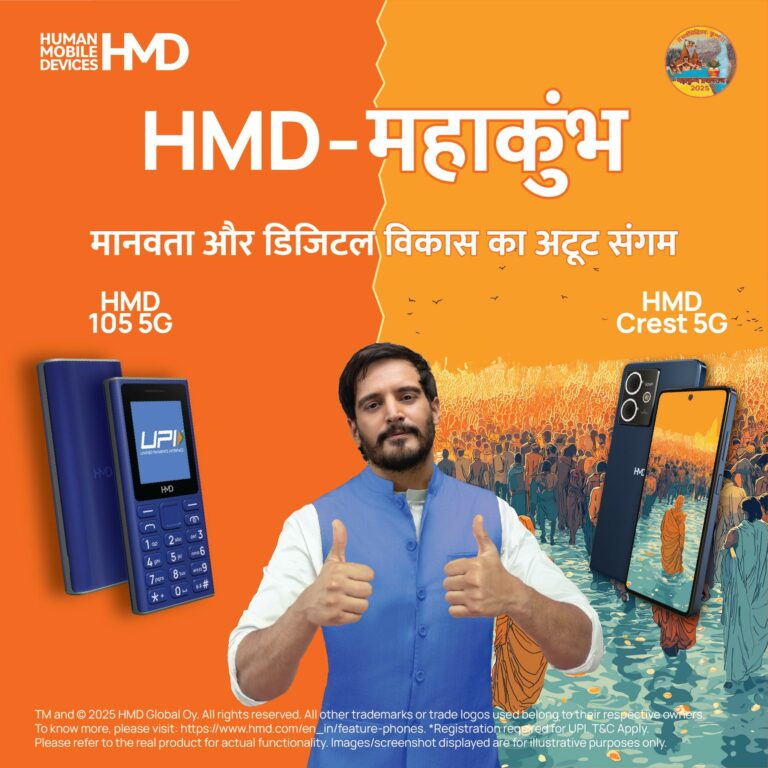 Tradition Meets Tech: Human Mobile Devices Enhances Maha Kumbh through Government Collaboration