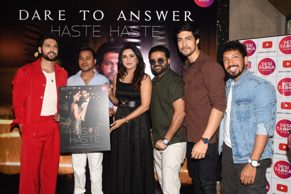 “HASTE HASTE” – A TALE OF ROMANCE, PASSION & RETRIBUTION FEAT. SAI KETAN RAO & EUGENIYA BELOUSOVA OUT ON DESI TADKA MUSIC