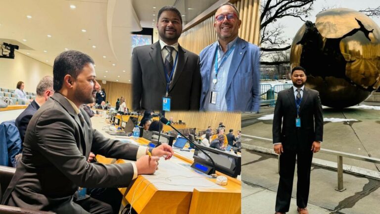 Championing Climate Resilience: ICCDR Representative Ashraf Syed Highlights Urgent Climate Finance Needs for Pacific Nations at UN Summit