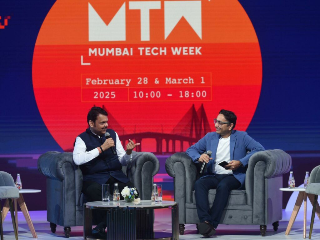 Maharashtra CM Devendra Fadnavis Outlines Maharashtra’s Tech-Driven Future at Mumbai Tech Week 2025