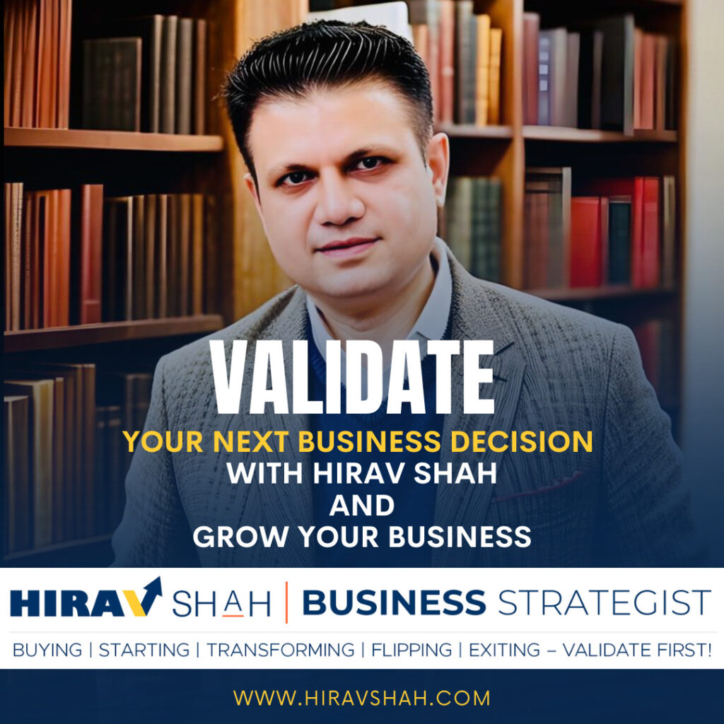 A New Era in Business Strategy: Hirav Shah Launches the World’s First Business Decision Validation Hub