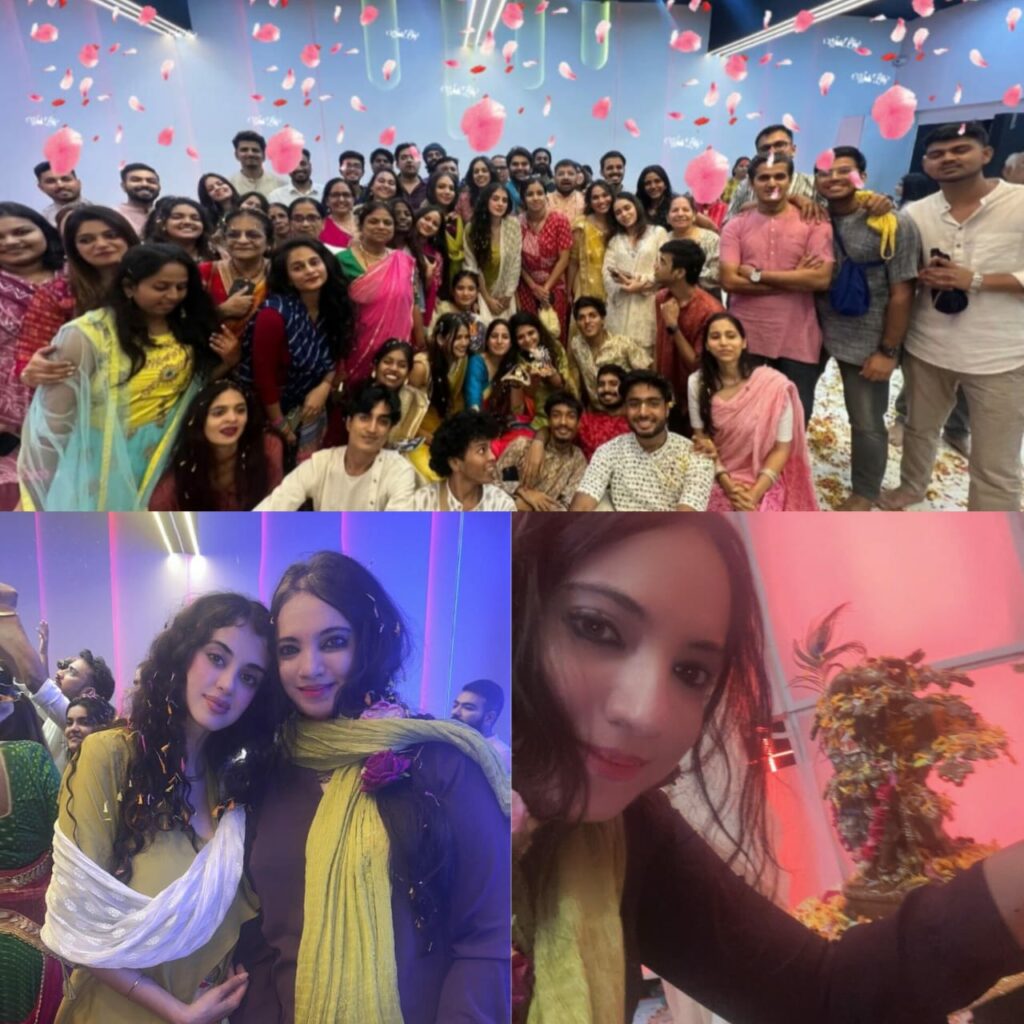 Dr. Pooja B Verma Pujya Divine Celebrates Phoolon Ki Holi at ‘Phulera Dooj Radha Krsna Vivaha’ Organized by Mantra Lounge