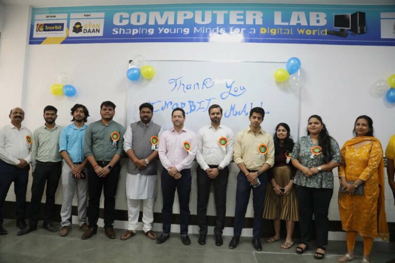 Inorbit Mall Vashi and Making The Difference NGO Set Up Digital Learning Labs for Government School Students