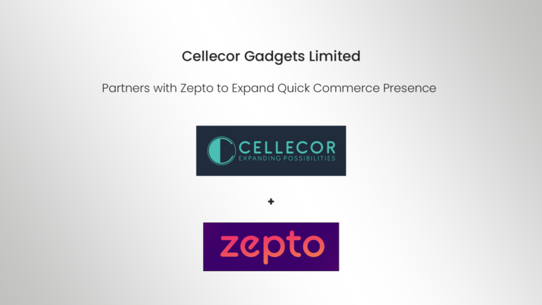 Cellecor Gadgets Limited partners with Zepto to expand Quick Commerce presence