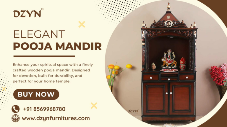 Beautify Your Sacred Space with a Stunning Pooja Mandir
