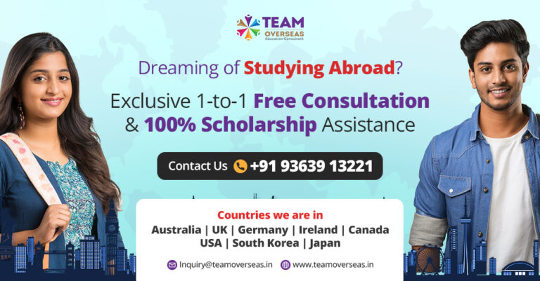 Team Overseas, Leading Overseas Education Consultancy Expands Across Tamil Nadu with Free 1-to-1 Consultation and 100% Scholarship Opportunities