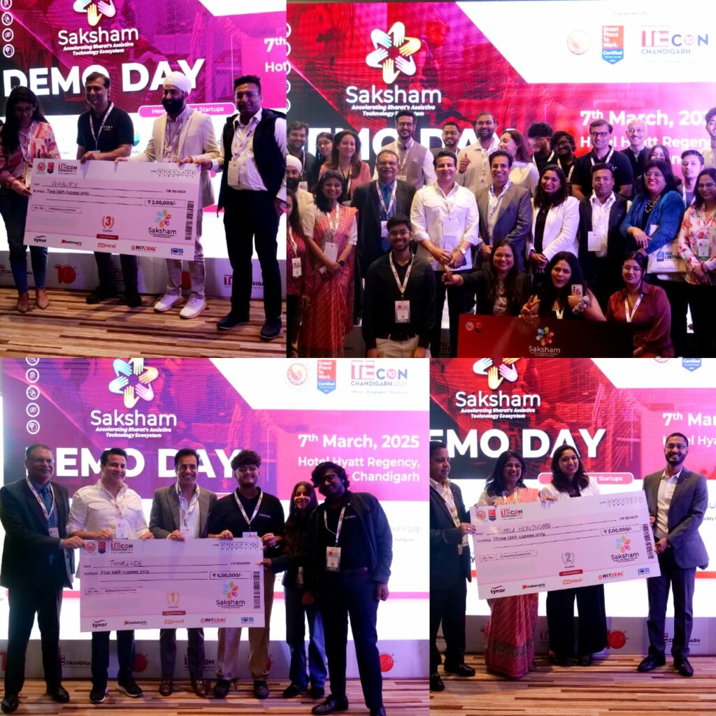Saksham Demo Day 2025: Driving Innovation for an Inclusive Future at TiECon Chandigarh