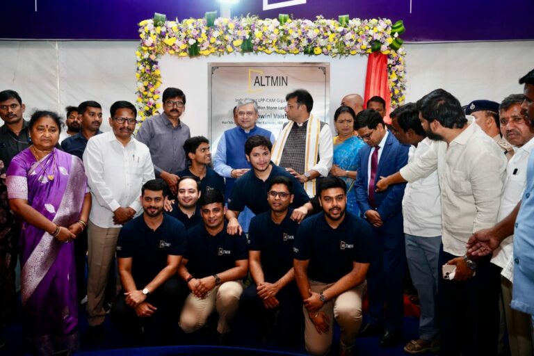 Altmin Announces India’s First LFP Cathode Giga-Factory with an Investment Outlay of Rupees 750 Crores