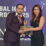 Seospidy CEO Rahul Sharma Honored with the Digital Excellence Award 2025 at Global Icon Awards Ceremony Award Presented by Bollywood Actress Rimi Sen