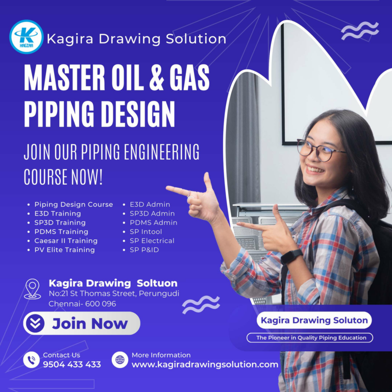 Kagira Drawing Solution: Pioneering World-Class Piping Design Training Since 2009
