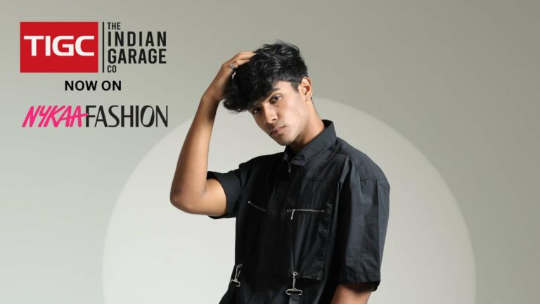 The Indian Garage Co. (TIGC) Launches on Nykaa Fashion – 2000+ Trend-Setting Styles for the Modern Man!