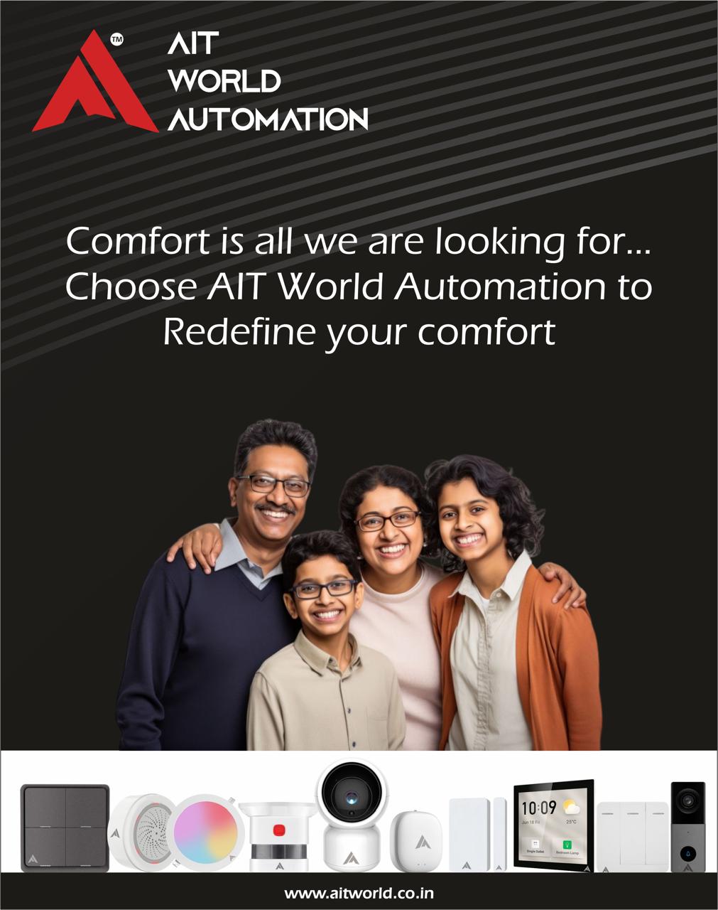 AIT World Automation Expands to Durgapur, Kolkata, West Bengal: A New Era of Smart Home Automation