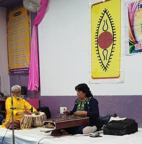 A Musical Legacy of Global Outreach by top grade first Santoor Maestro vidushi Dr. Varsha Agrawal and Tabla Wizard Pt. Lalit Mahant