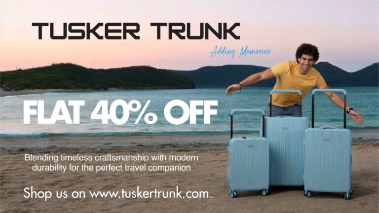 Tusker Trunk: Redefining Travel with Stylish, Secure, and Durable Luggage.