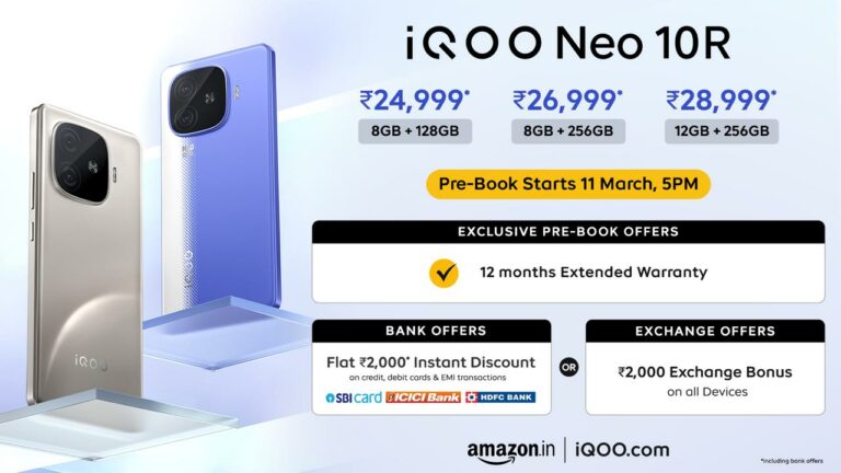 iQOO Introduces iQOO Neo 10R For Ultimate Performance and Gaming Experience