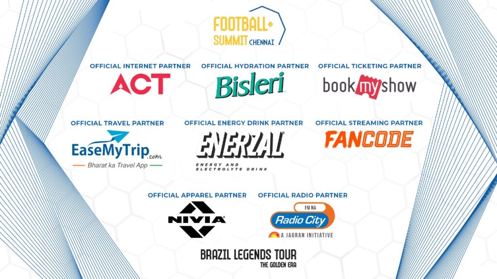 Brazil Legends Tour Announces Stellar Lineup of Sponsors Powering Football Development in India