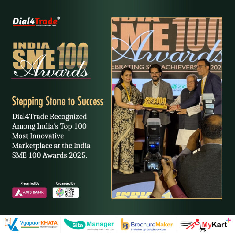 Dial4Trade Recognized Among India’s Top 100 Most Innovative and High-Performing Companies for 2025