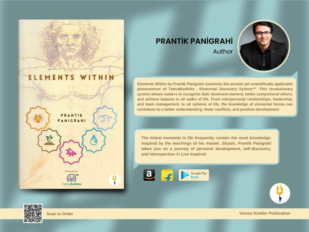 Uncover the Power of Elements Within: A New Book by Prantik Panigrahi Offers a Life-Changing Journey of Self-Discovery