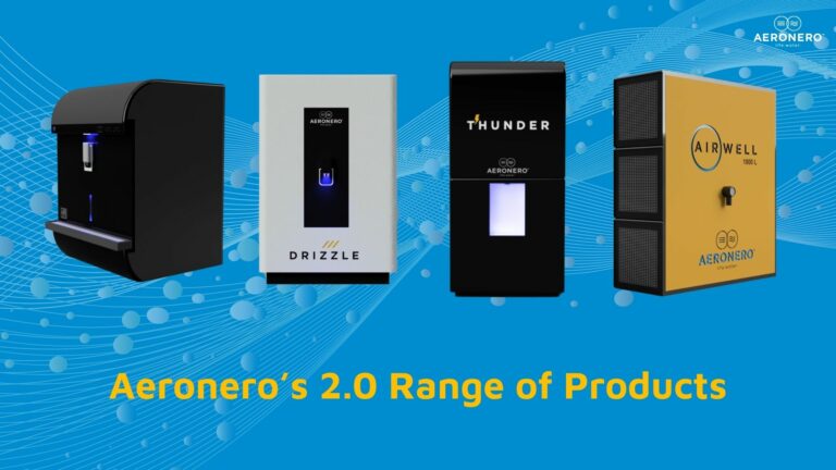 Deep-Tech Company Aeronero Unveils Next-Gen Patented Water Solutions on World Water Day and Announces the Launch of Atmospheric Water Generator Product 2.0
