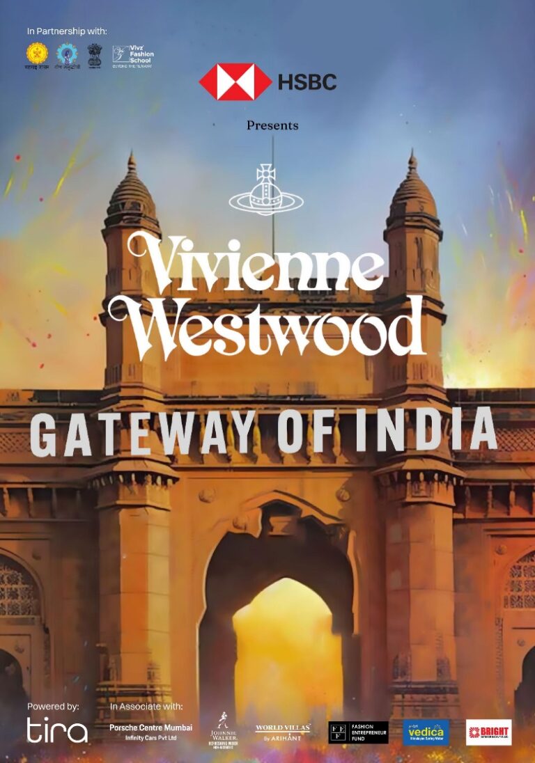 HSBC India presents Vivienne Westwood’s First-Ever India Show powered by Tira in partnership with Vivz Fashion school and Ministry of Textile, Govt of Maharashtra