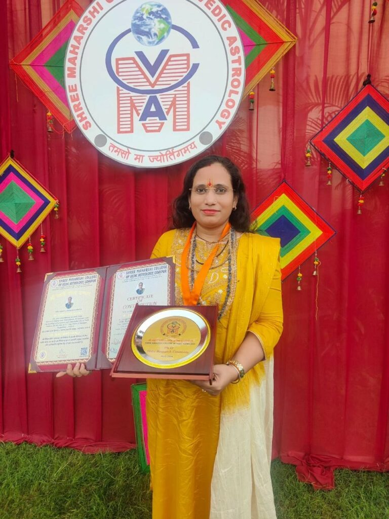 Dr. Shrutikirti Shukla: A Global Icon in Vedic Astrology, Gemology, and Tarot – 14 Years of Transformative Service