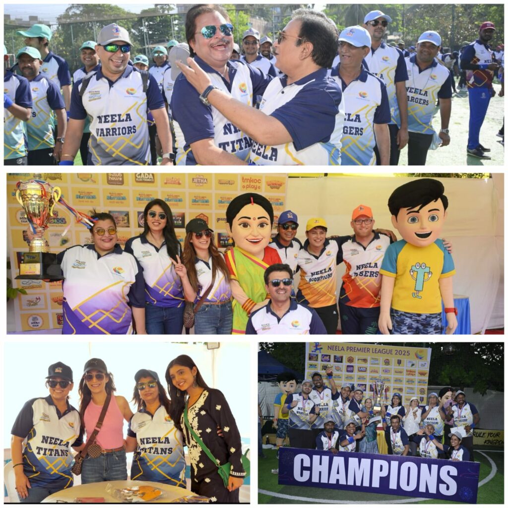Asit Kumarr Modi’s Neela Premier League brings TMKOC family together through cricket