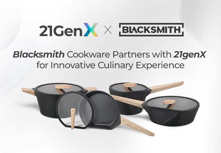Blacksmith Cookware Partners with 21genX for Innovative Culinary Experience