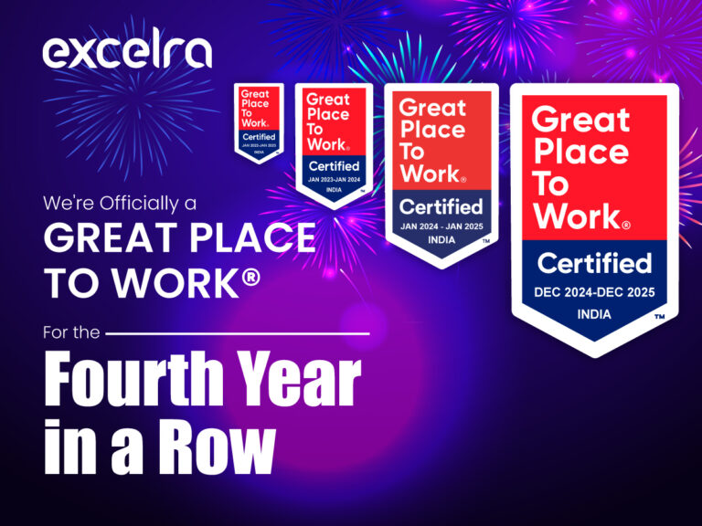 Excelra Achieves Great Place to Work Certification for the Fourth Consecutive Year