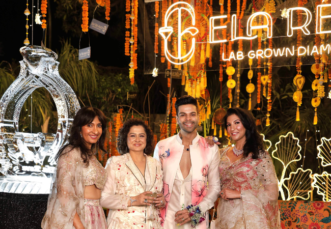 Ela Rêve Celebrates Luxury and Sustainability at Exclusive Holi Event with Lab-Grown Diamonds