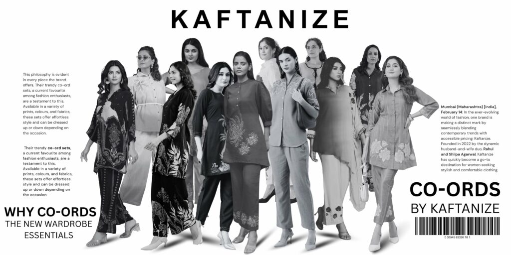 Why Co-Ords Are the New Wardrobe Essentials: A Fashion Revolution by KAFTANIZE