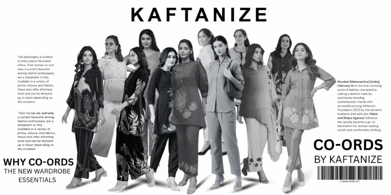 Why Co-Ords Are the New Wardrobe Essentials: A Fashion Revolution by KAFTANIZE