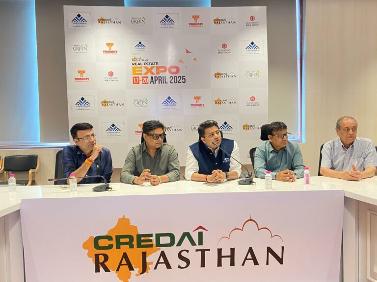 CREDAI Rajasthan Real Estate Expo-2025 will be held from 17th April