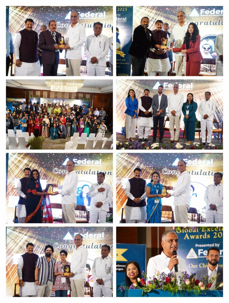 Federal Research and Recognition Council Honors 100 achievers with Global Excellence Awards