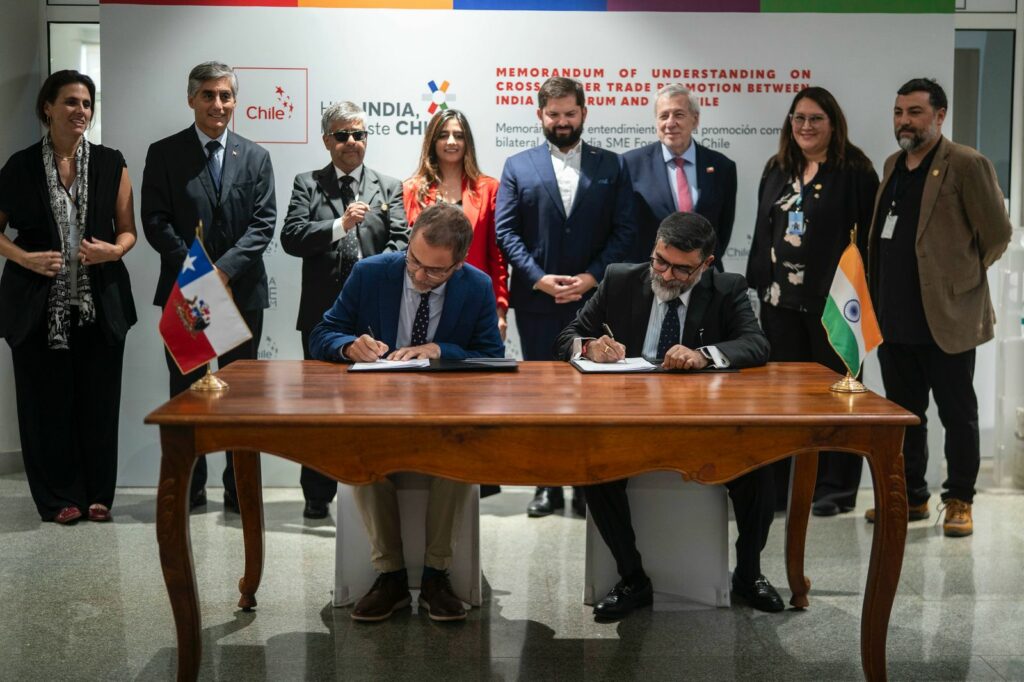 Chile, India Sign Key Deals to Boost SME and Start-Up Collaboration
