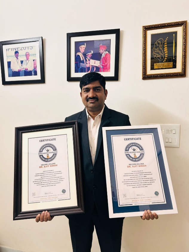 Exceptional Achievement in Neurosurgery: Dr. Ajit Singh Breaks World Record