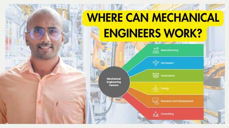 Where Can Mechanical Engineers Work?