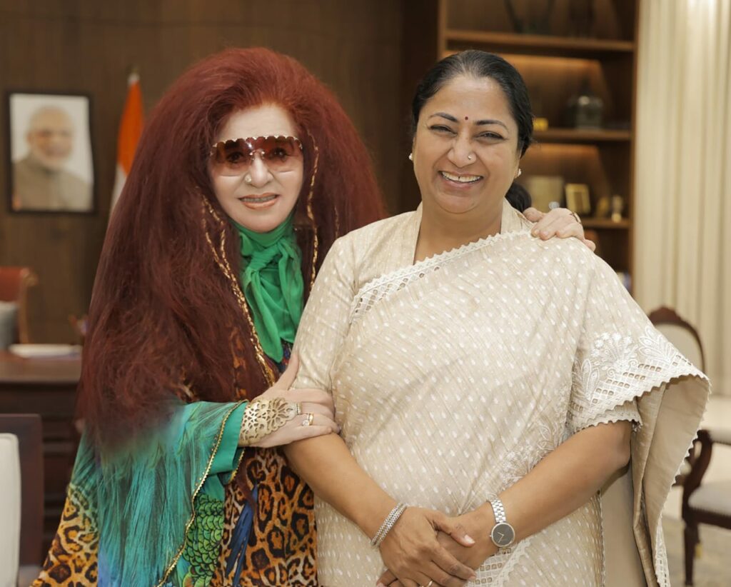 Beauty legend Shahnaz Husain meets Chief Minister of Delhi, Rekha Gupta: A powerful exchange between two trailblazing women