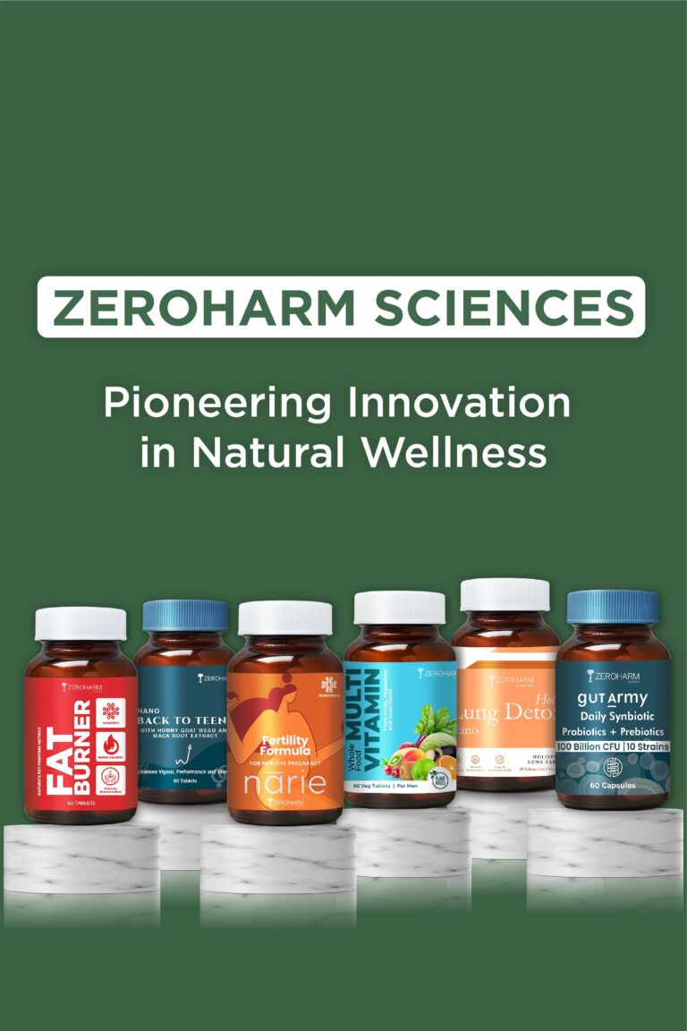 ZeroHarm Sciences: Pioneering the Future of Wellness by Uniting Nature and Nanotechnology for Modern India