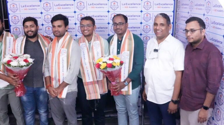 La Excellence IAS Academy Triumphs with 78+ Ranks in UPSC 2024 , Highest in South India