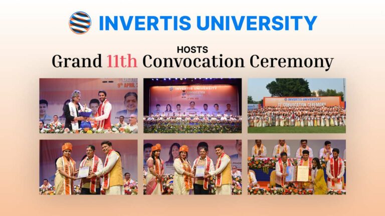 Academic Glory 2025: Invertis University Hosts Star-studded Grand 11th Convocation Ceremony