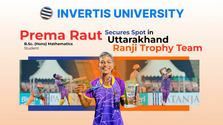Invertis University student Prema Raut Secures Spot in Uttarakhand Ranji Trophy Team