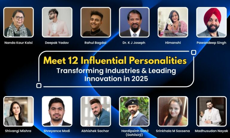 Meet 12 Influential Personalities Transforming Industries & Leading Innovation in 2025