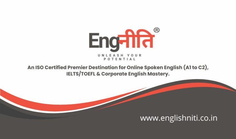 Master Spoken English Online with English Niti: Top-Rated Platform for Business English, Corporate Communication, IELTS, TOEFL & Personality Development