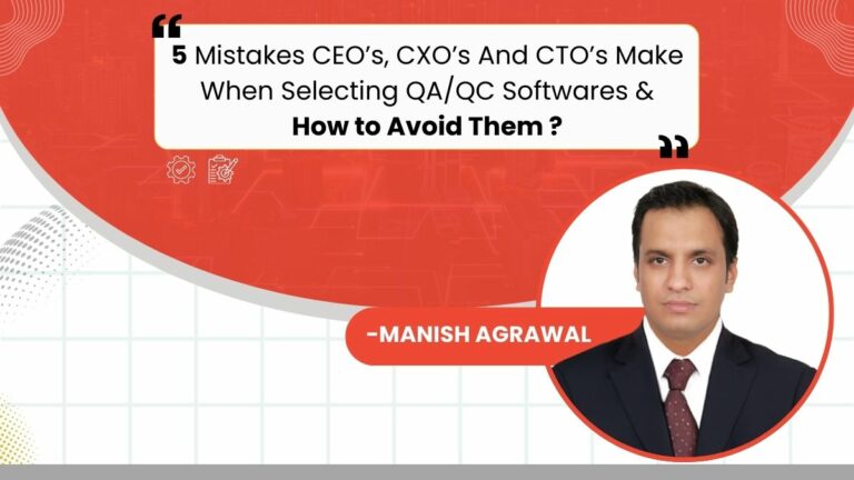 Top 5 Mistakes Leaders Make When Choosing Test Automation Tools — Insights from Manish Kumar Agrawal , Ex McKinsey & Ex BCG Consultant