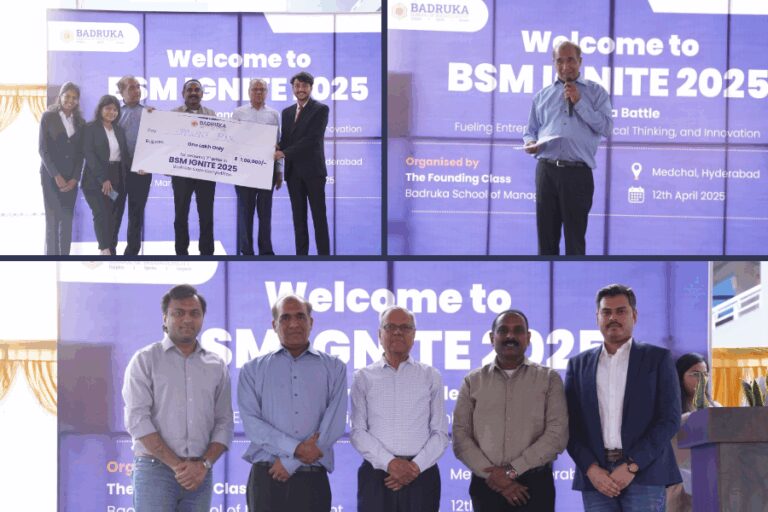 IGNITE 2025: BSM Hyderabad’s Founding Class Launches Landmark First National On-Campus Competition