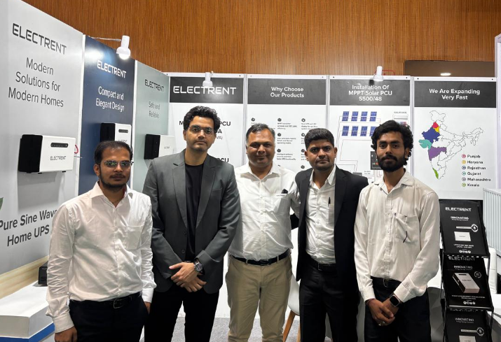Electrent Energy Unveiled its complete range of Next-Gen Solar PCUs, Inverters, Lithium Batteries and ESS at RenewX 2025, Chennai