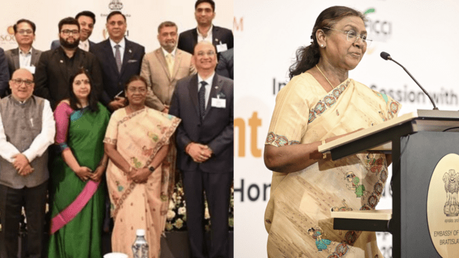 Nipun Narula Represents Sri Triveni Crafts in B2B Delegation to Slovakia Led by Honourable President of India