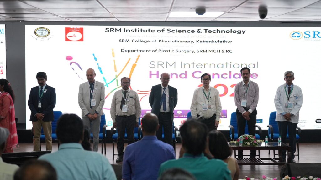 A Great Beginning for Hand Therapy in India”: Experts Applaud SRM’s Vision at International Hand Conclave 2025