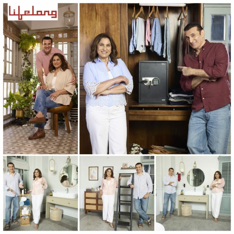 Lifelong expands Home Improvement category with the fun, relatable ‘Nok Jhok’ campaign featuring Archana Puran Singh & Parmeet Sethi